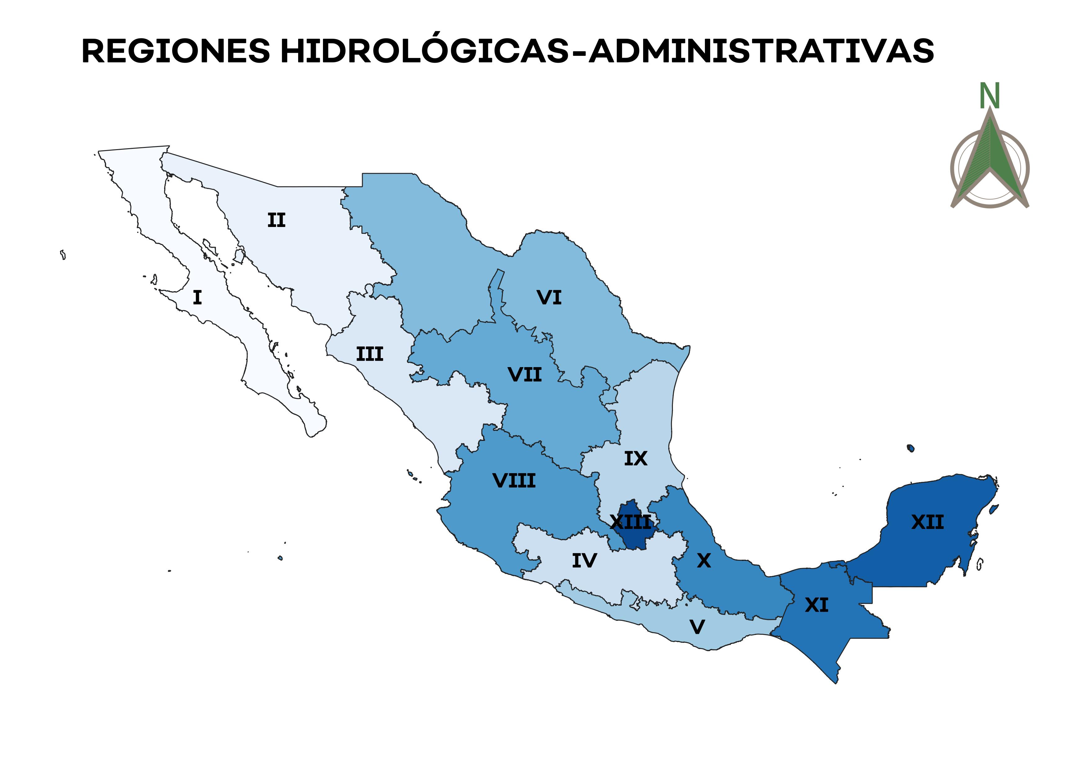 Regiones Hidrológicas-Administrativas